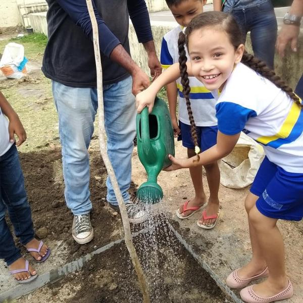 Amigos do Meio Ambiente, Os: Ajudando a Preservar a Escola em